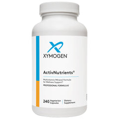 XYMOGEN ActivNutrients envase frente, apoyo al bienestar diario.