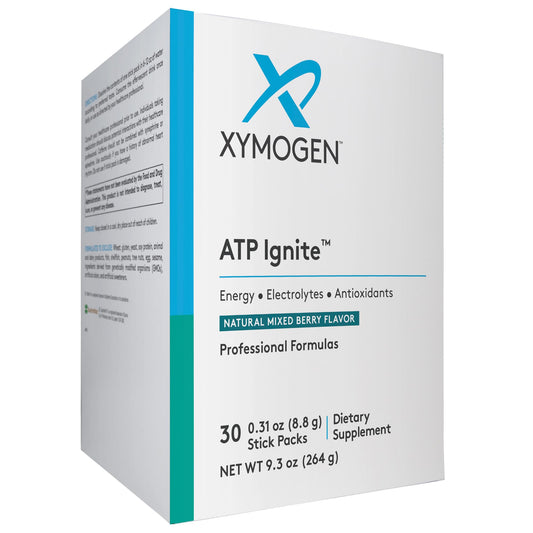 XYMOGEN ATP Ignite polvo energizante para inicio rápido de entrenamiento