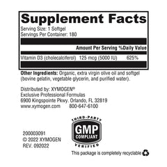 XYMOGEN OSAplex MK-7 con calcio y vitamina D3 para salud ósea