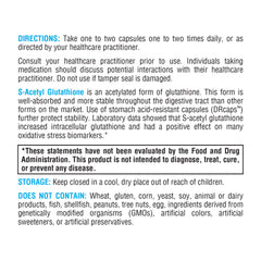 XYMOGEN S Acetil Glutation detalle del envase.