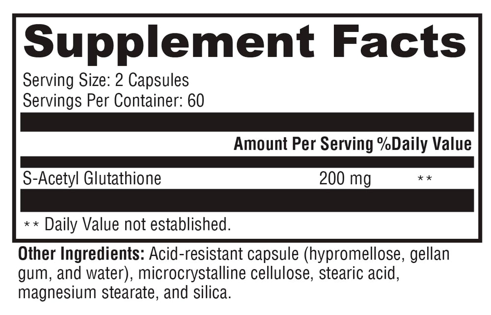 XYMOGEN S Acetil Glutation tecnologia drcaps para mayor estabilidad.