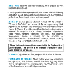 XYMOGEN Xcellent C antioxidante para soporte diario.