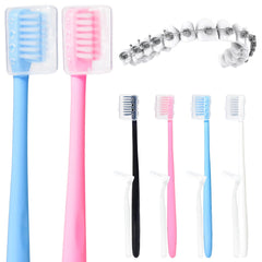 Y-Kelin cepillo V frontal mostrando forma para brackets y limpieza precisa