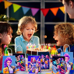 YEEFIGRO mesa de fiesta con bolsas y dulces, aporta decoración temática