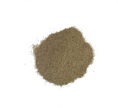 Yerba Prima comparación de tamaño con cucharada para dosificación clara