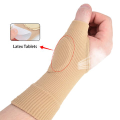 YHOUMEW detalle de almohadilla de gel en pulgar que protege