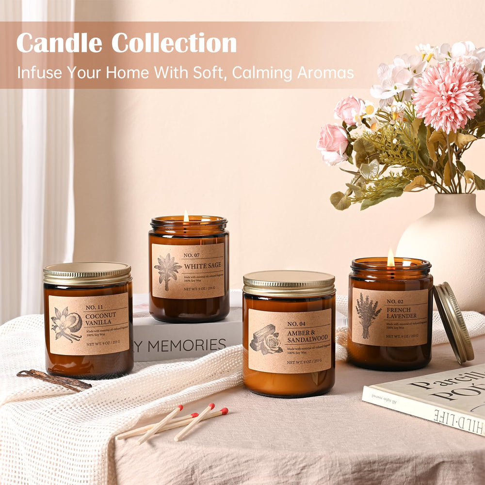 YINUO LIGHT vela junto a regla para comparar tamaño y duración estimada