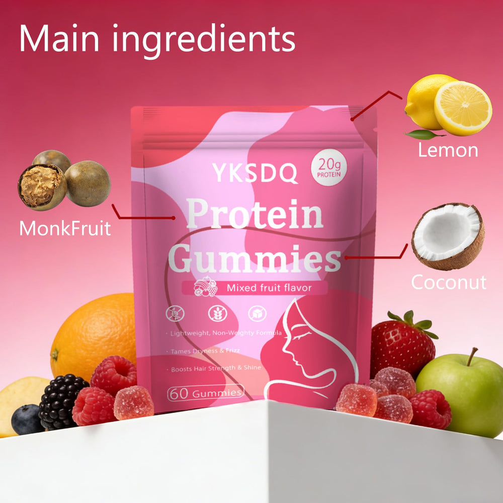 YKSDQ gominolas dentro del frasco para tomar en cualquier momento