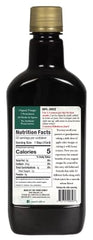 Yoder Naturals etiqueta con lista de ingredientes destacando hierbas y concentrados naturales