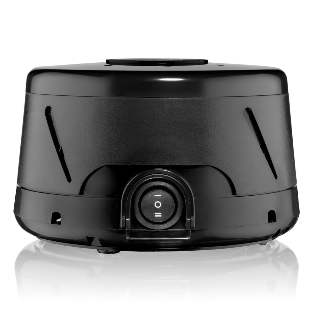 Yogasleep Dohm Classic frontal mostrando diseño compacto y beneficio de sonido estable
