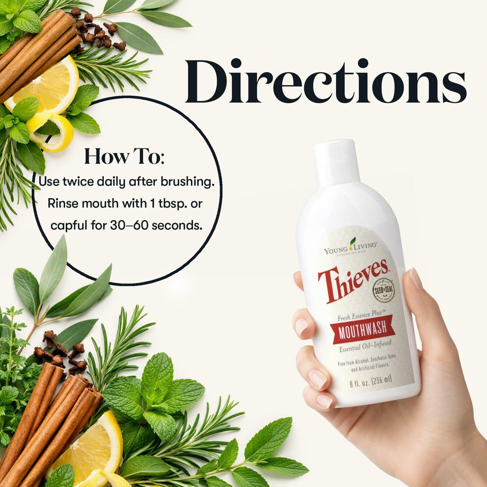 Young Living comparación de tamaño 8 fl oz para referencia visual