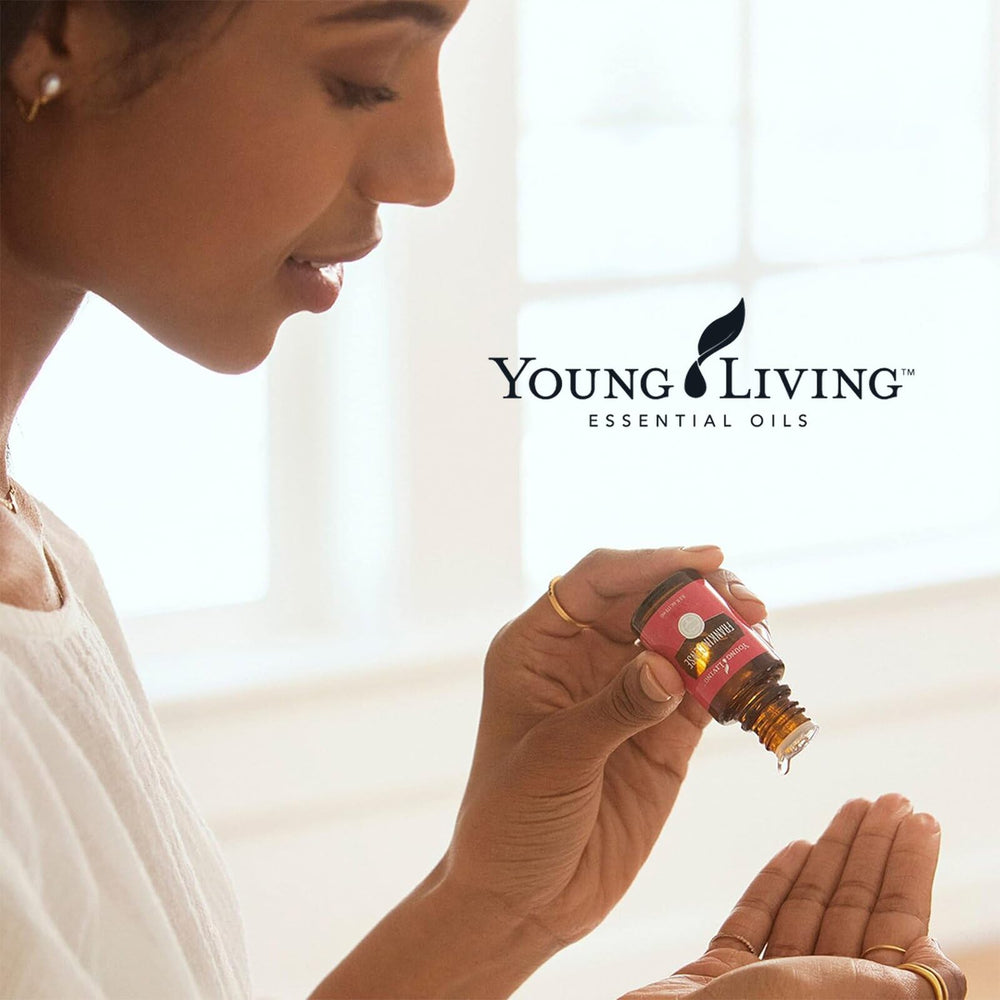 Young Living producto en escena relajante ideal para meditación diaria