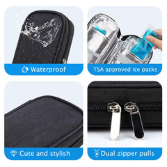 YOUSHARES packs de gel aprobados por TSA conservando frío seguro