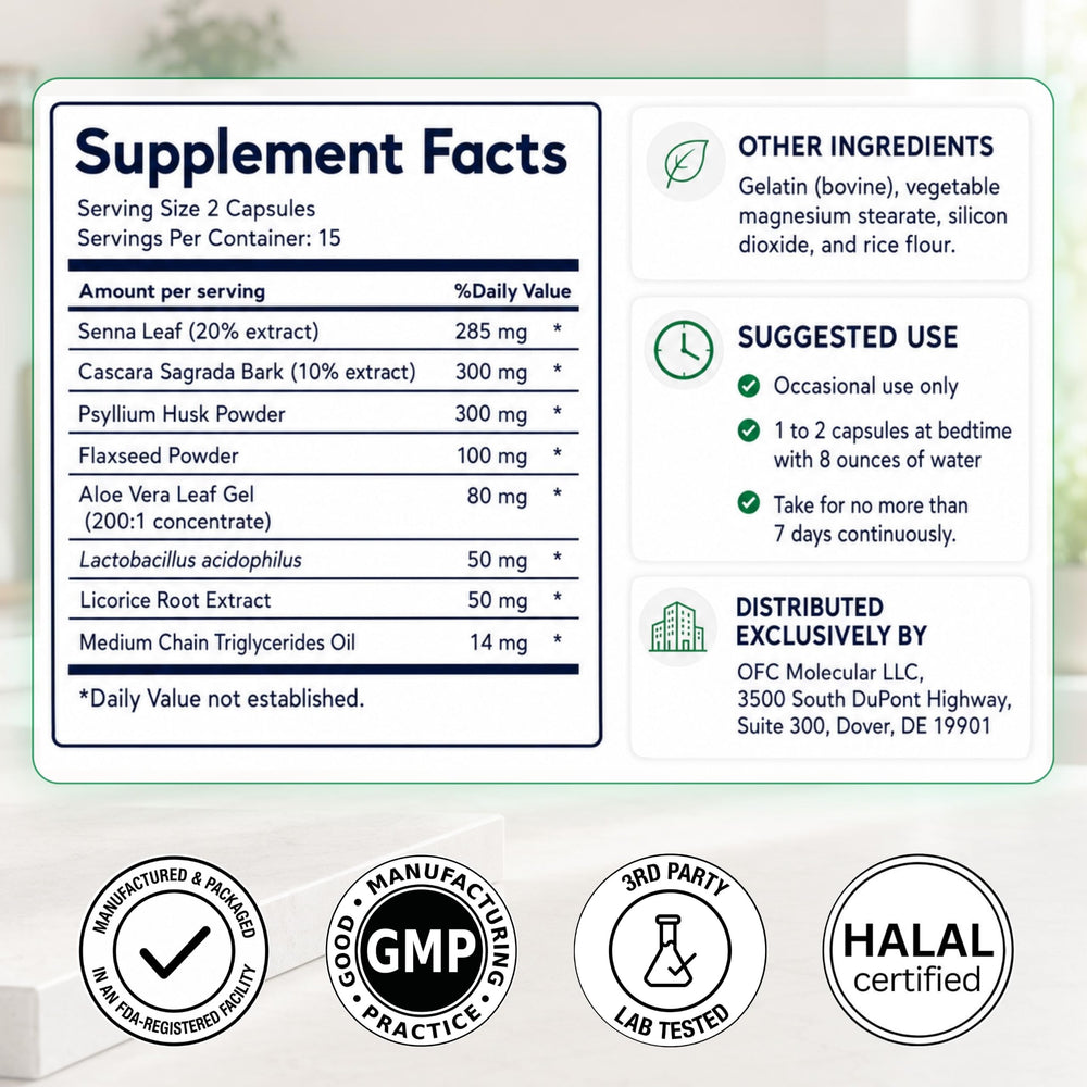 Youth & Tonic sello Halal y certificación GMP para confianza y calidad