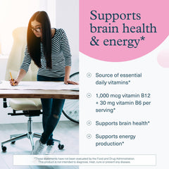 Youtheory B12B6: apoyo potencial al estado de ánimo y energía diaria.