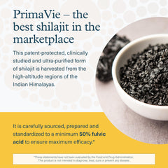 Youtheory Shilajit Advanced Capsule etiqueta clara para el usuario