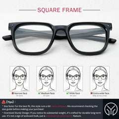 YouthMall gafas en uso por mujer en café como accesorio de moda