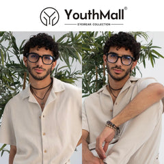 YouthMall lentes transparentes sin reflejo para apariencia natural