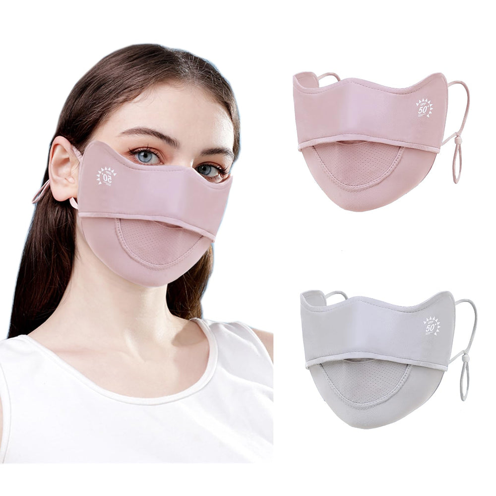 YUANST vista frontal del par rosa y gris para combinación elegante y protección
