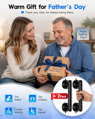 YUGUOHOME barra junto a una regla para comparar tamaño y proporción