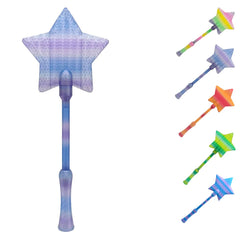 YWFHSZQ varita frontal mostrando diseño estrella y agarre ergonómico