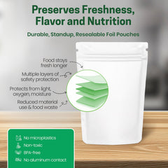 Z Natural Foods comparación de tamaño del envase para ver capacidad 16 oz