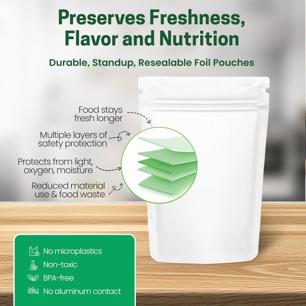 Z Natural Foods etiqueta de ingredientes limpia sin aditivos ni rellenos