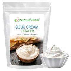 Z Natural Foods frente del envase mostrando marca y conveniencia