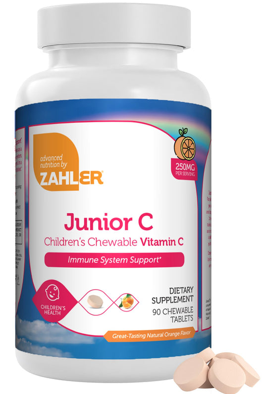 Zahler empaque frontal mostrando 90 tabletas y beneficios