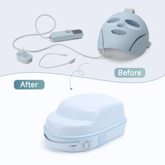 Ranura desmontable Zalirium para fijar la mascarilla CryoGlow y accesorios.