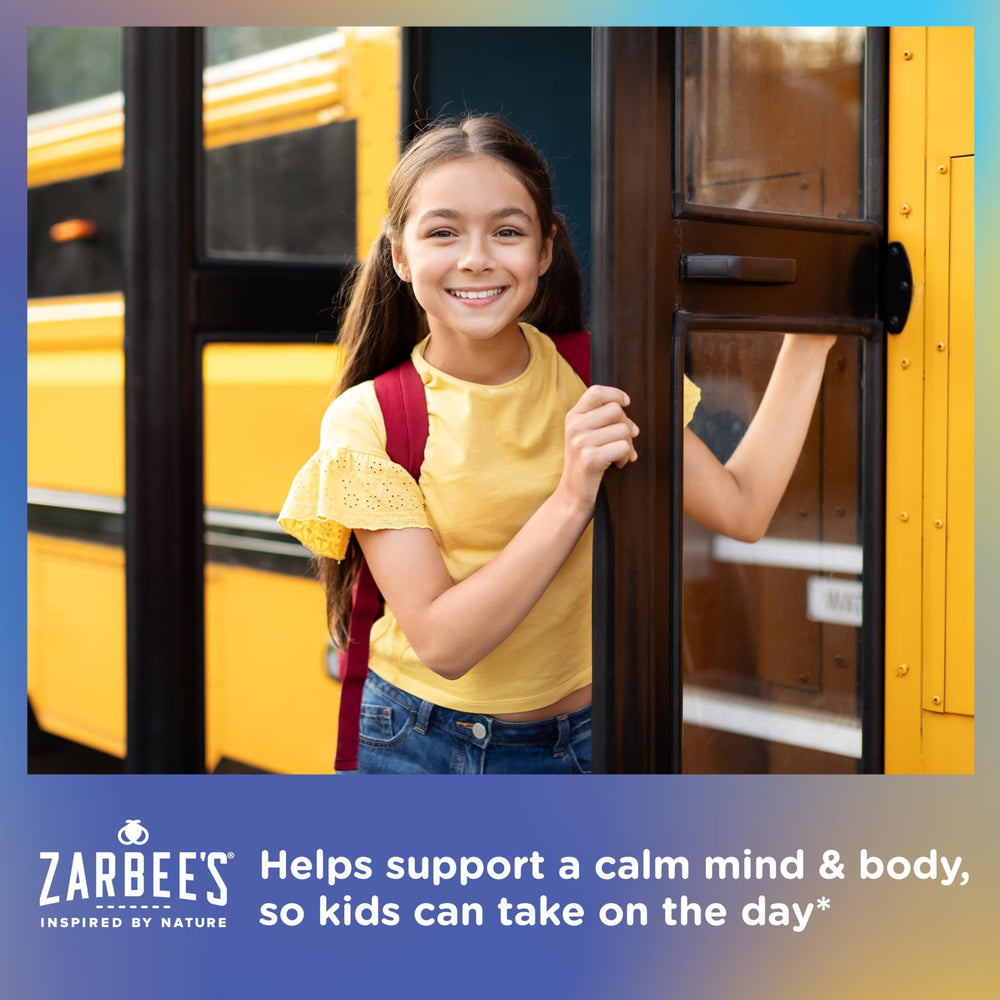 Zarbee's etiqueta con información nutricional visible para revisar ingredientes