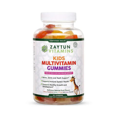 Zaytun Vitamins frasco delantero mostrando diseño y beneficios