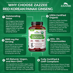 Zazzee comparación del frasco con mano mostrando tamaño y volumen útil