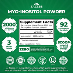 Zazzee cuchara dosificadora 2000 mg para medición exacta
