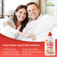 Zazzee etiqueta frontal con certificados veganos y no-OGM visibles