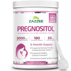 Zazzee envase frontal mostrando etiqueta clara y beneficios