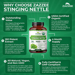 Zazzee tamaño comparado con moneda indicando cantidad por envase