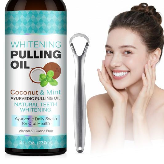 ZCPMFKC envase frontal de aceite de coco y menta mostrando frescura natural