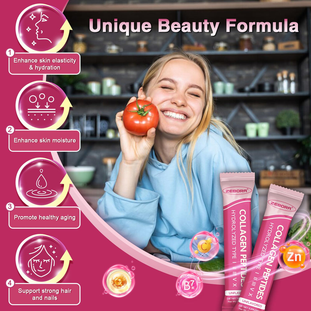 ZEBORA Acido Hialuronico y Vitamina C: cuidado de piel y elasticidad.