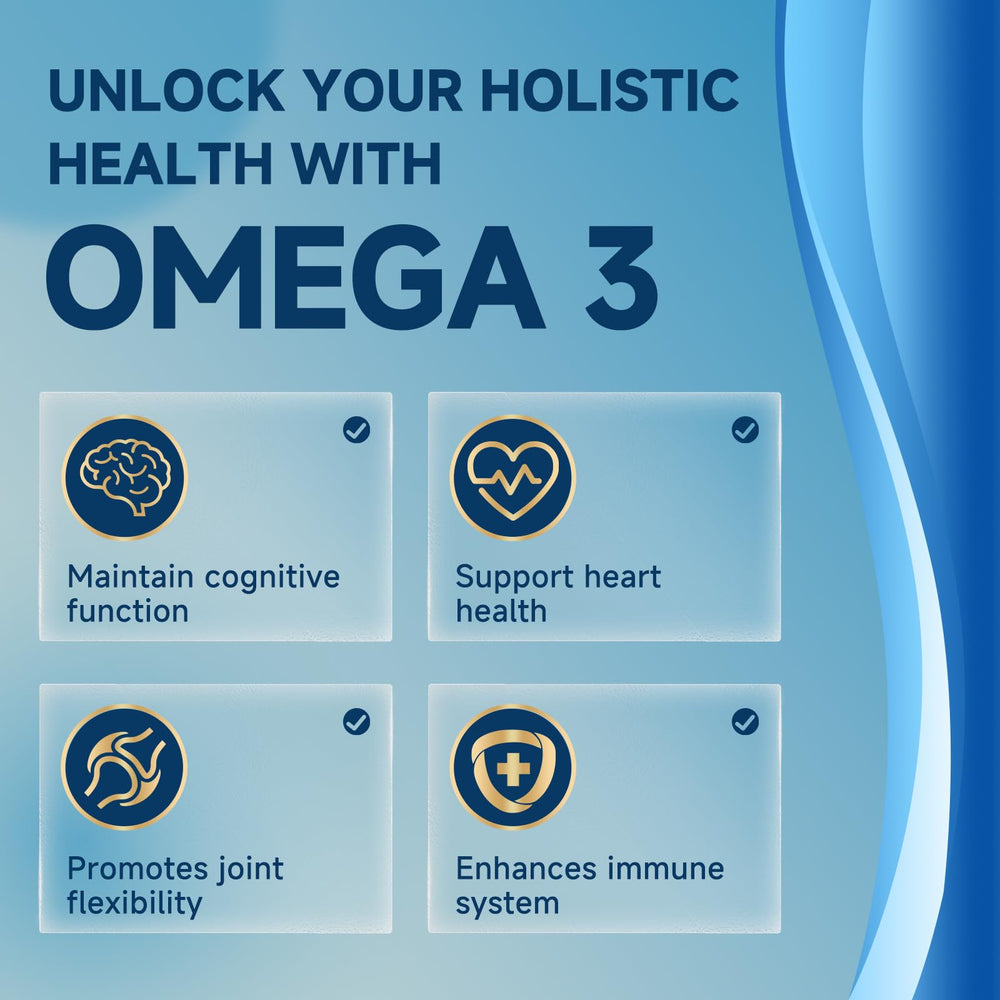 Concentración del 80% de omega-3 puro en cada cápsula.