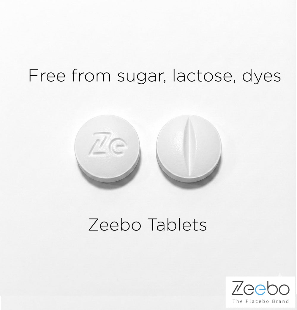 Zeebo tabletas textura de superficie detalle visible beneficios de pureza