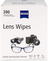 ZEISS paquete frontal con 200 toallitas para limpieza rápida