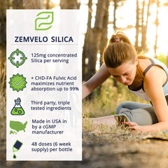 Zemvelo etiqueta con ingredientes y concentración 12,500 ppm destacada