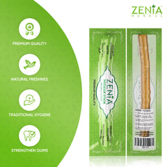 Comparación de tamaño Zenia Sewak junto a una mano para escala práctica