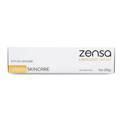 Zensa etiqueta destacando vitamina E para mayor confort dérmico