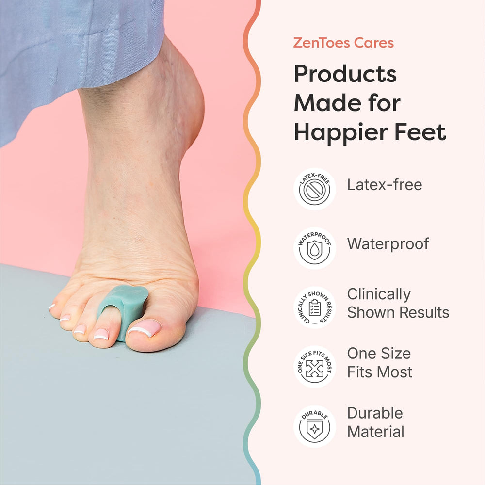 ZenToes variedad de colores que permite elección estética y comodidad