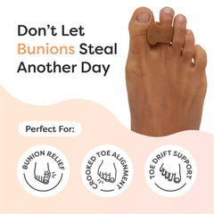 ZenToes primer plano de gel suave que demuestra acolchado y flexibilidad
