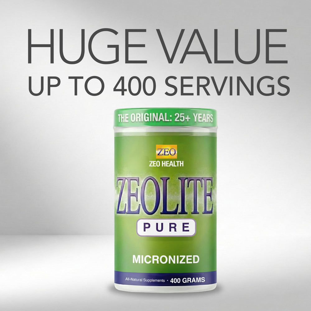 Escena en cocina con Zeo Health y alimentos saludables, sugiere integración en rutina diaria.