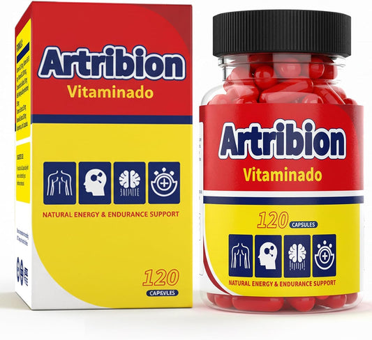 ZEROBREATH frasco frontal mostrando Artribion Vitaminado MAX y conveniencia
