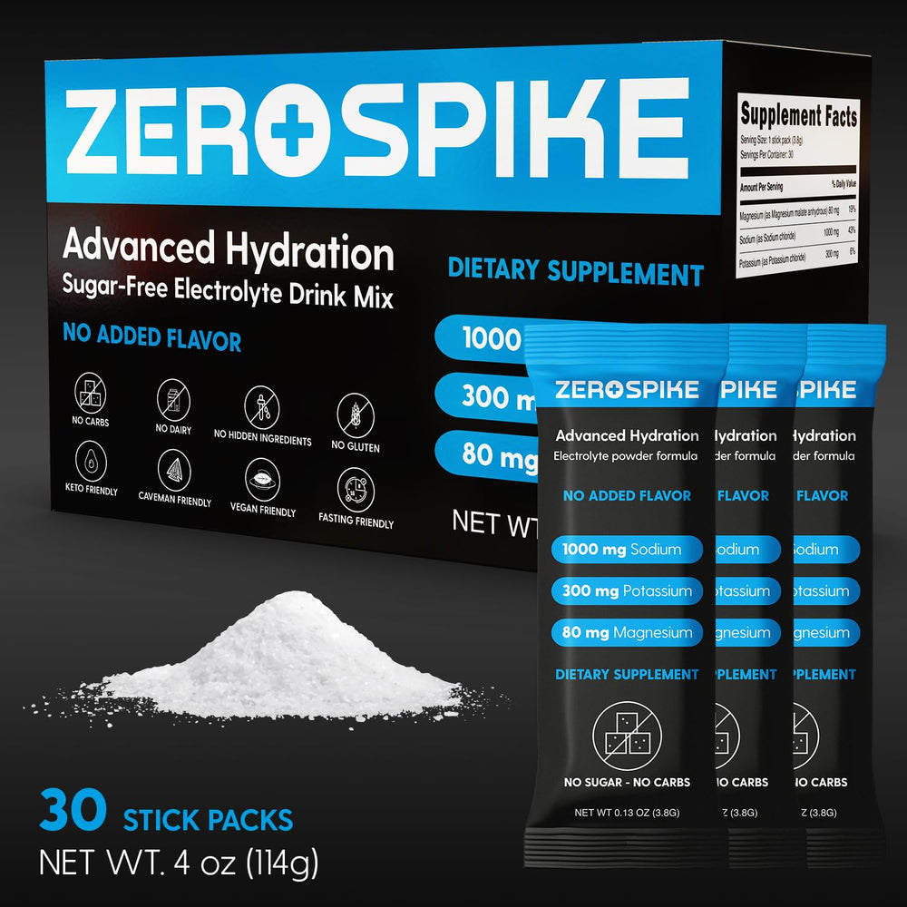 Zerospike enfoque en cristales de sal que destacan sodio y potasio